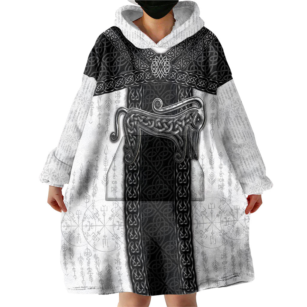 Ancient Scotland Wearable Blanket Hoodie Pictish Beast Celtic Knotwork