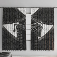 Ancient Scotland Window Curtain Pictish Beast Celtic Knotwork