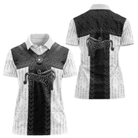 Ancient Scotland Women Polo Shirt Pictish Beast Celtic Knotwork