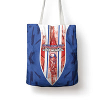 Paraguay Football Tote Bag Trophy Grunge Stripes