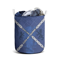 Scotland Football Laundry Basket Saltire Celtic Knot Lion Rampant