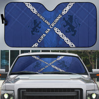 Scotland Football Auto Sun Shade Saltire Celtic Knot Lion Rampant