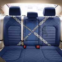 Scotland Football Back Car Seat Cover Saltire Celtic Knot Lion Rampant