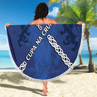 Scotland Football Beach Blanket Saltire Celtic Knot Lion Rampant