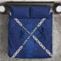Scotland Football Bedding Set Saltire Celtic Knot Lion Rampant