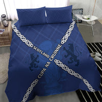 Scotland Football Bedding Set Saltire Celtic Knot Lion Rampant