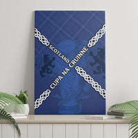 Scotland Football Canvas Wall Art Saltire Celtic Knot Lion Rampant