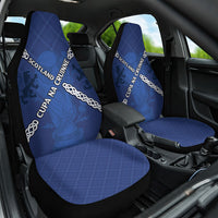 Scotland Football Car Seat Cover Saltire Celtic Knot Lion Rampant