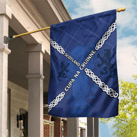 Scotland Football Garden Flag Saltire Celtic Knot Lion Rampant