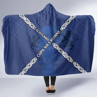 Scotland Football Hooded Blanket Saltire Celtic Knot Lion Rampant