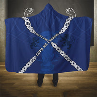 Scotland Football Hooded Blanket Saltire Celtic Knot Lion Rampant