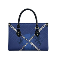 Scotland Football Leather Bag Saltire Celtic Knot Lion Rampant
