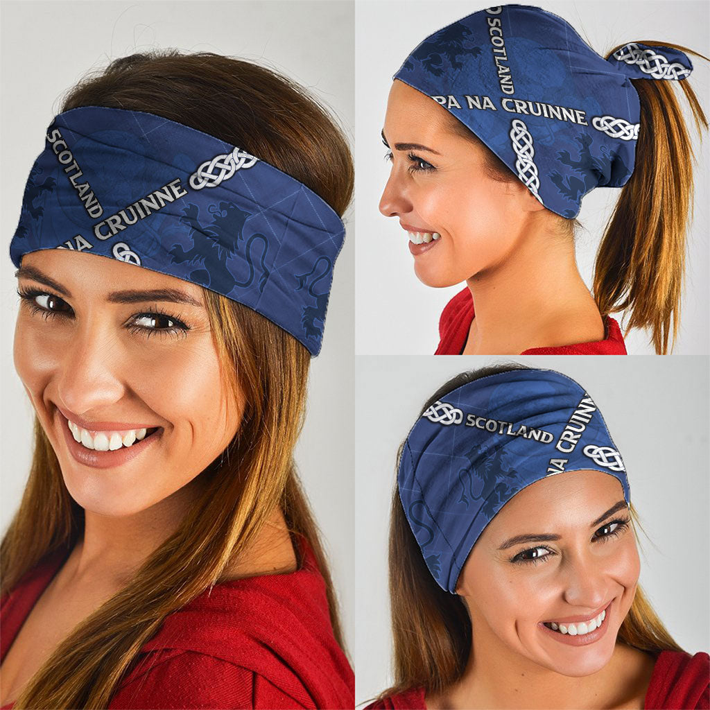 Scotland Football Neck Gaiter Saltire Celtic Knot Lion Rampant