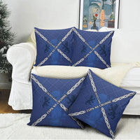 Scotland Football Pillow Cover Saltire Celtic Knot Lion Rampant