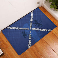 Scotland Football Rubber Doormat Saltire Celtic Knot Lion Rampant