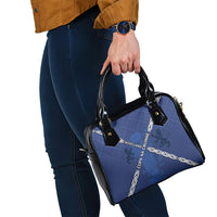 Scotland Football Shoulder Handbag Saltire Celtic Knot Lion Rampant