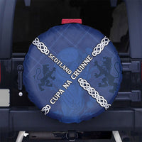 Scotland Football Spare Tire Cover Saltire Celtic Knot Lion Rampant