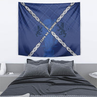 Scotland Football Tapestry Saltire Celtic Knot Lion Rampant