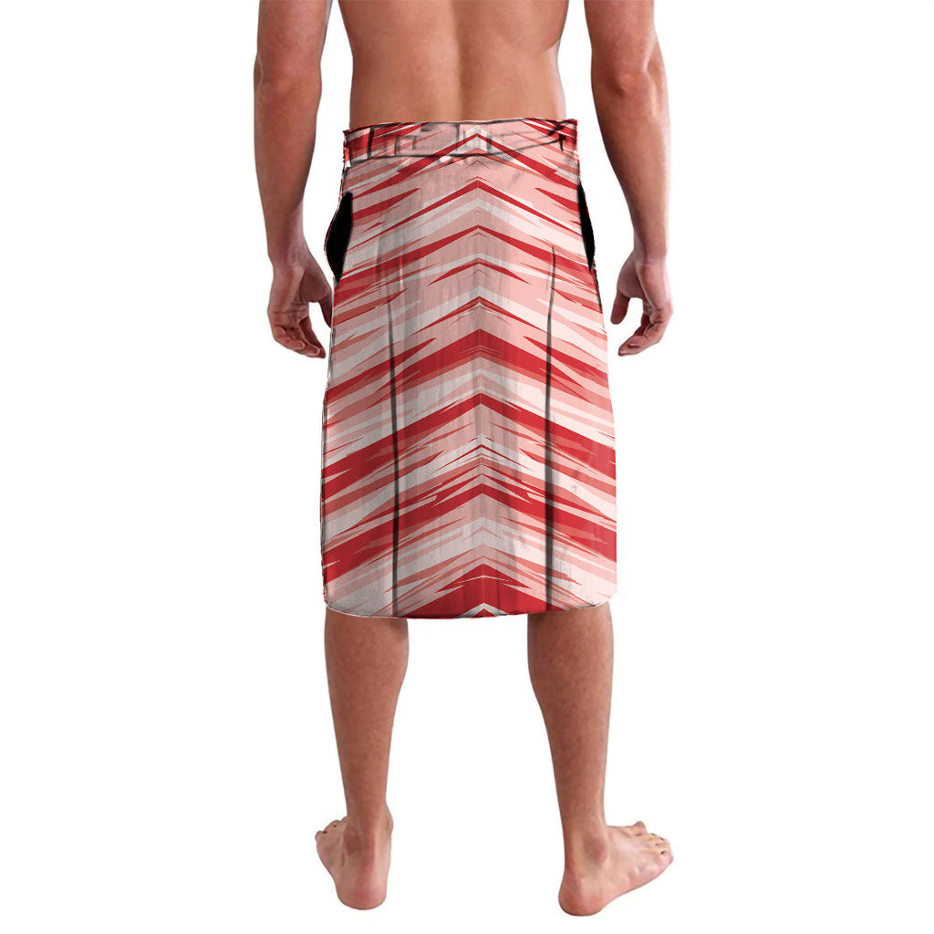 Custom USA And Mexico Football Lavalava Split Flag Golden Trophy Grunge