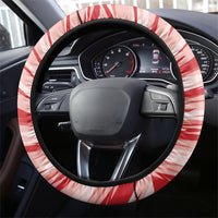 USA And Mexico Football Steering Wheel Cover Split Flag Golden Trophy Grunge