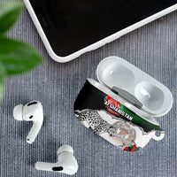 Afghanistan AirPods Case Snow Leopard With Flag Ripped Style