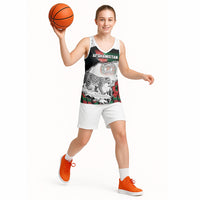 Personalized Afghanistan Basketball Jersey Snow Leopard With Flag Ripped Style