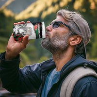 Personalized Afghanistan 4 in 1 Can Cooler Tumbler Snow Leopard With Flag Ripped Style