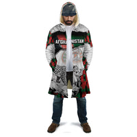 Personalized Afghanistan Cloak Snow Leopard With Flag Ripped Style