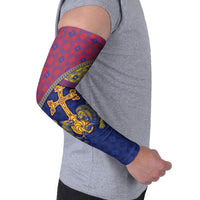Armenia Arm Sleeves Golden Eagle And Lion Khachkar