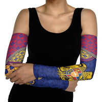 Armenia Arm Sleeves Golden Eagle And Lion Khachkar