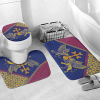 Armenia Bathroom Set Golden Eagle And Lion Khachkar