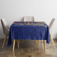 Armenia Tablecloth Golden Eagle And Lion Khachkar