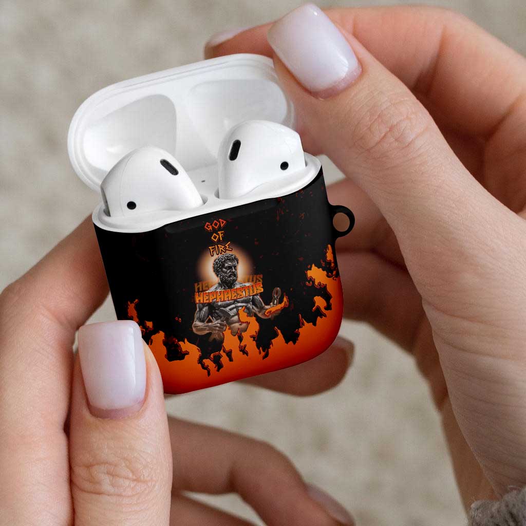 Ancient Greek Hephaestus AirPods Case God Of Fire - Wonder Print Shop
