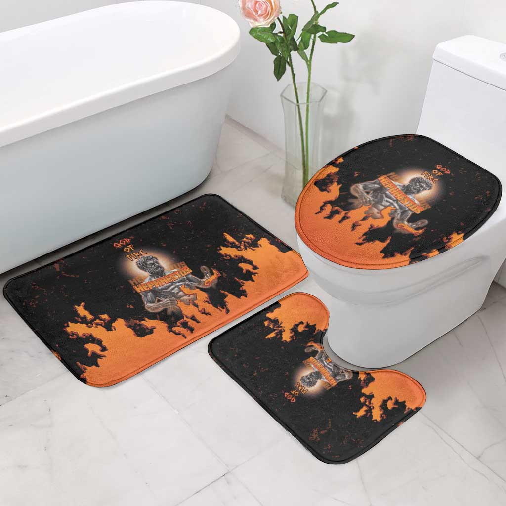 Ancient Greek Hephaestus Bathroom Set God Of Fire - Wonder Print Shop