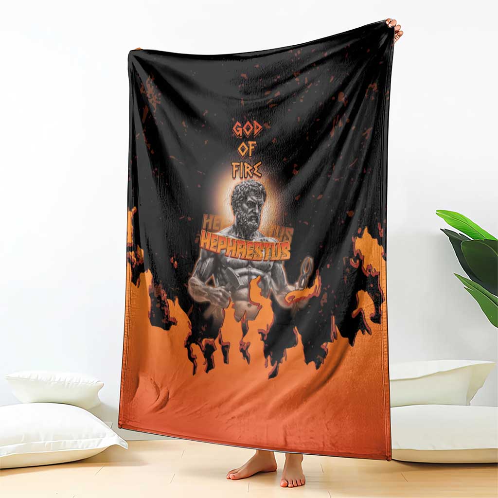 Ancient Greek Hephaestus Blanket God Of Fire - Wonder Print Shop