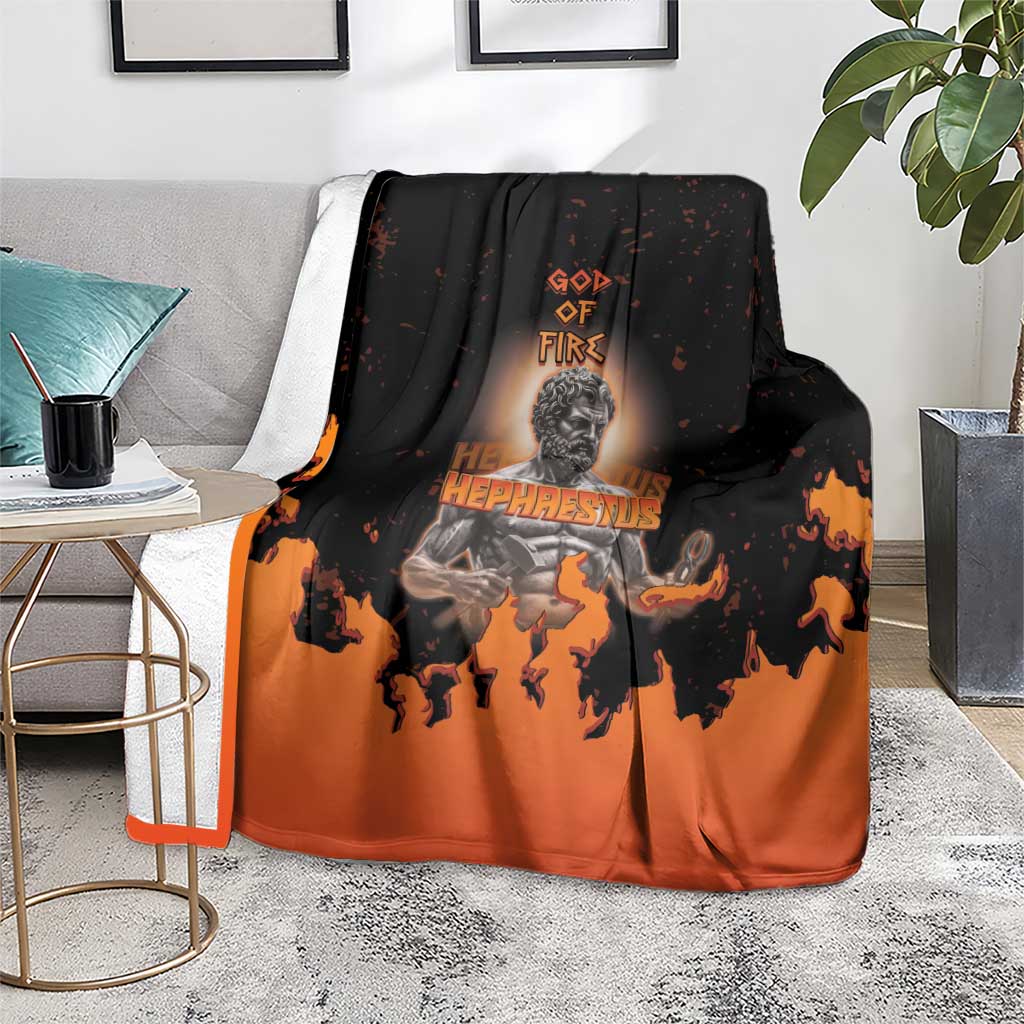 Ancient Greek Hephaestus Blanket God Of Fire - Wonder Print Shop