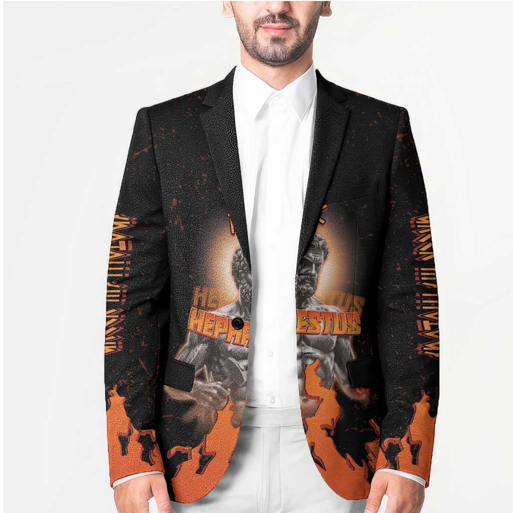 Ancient Greek Hephaestus Blazer God Of Fire - Wonder Print Shop