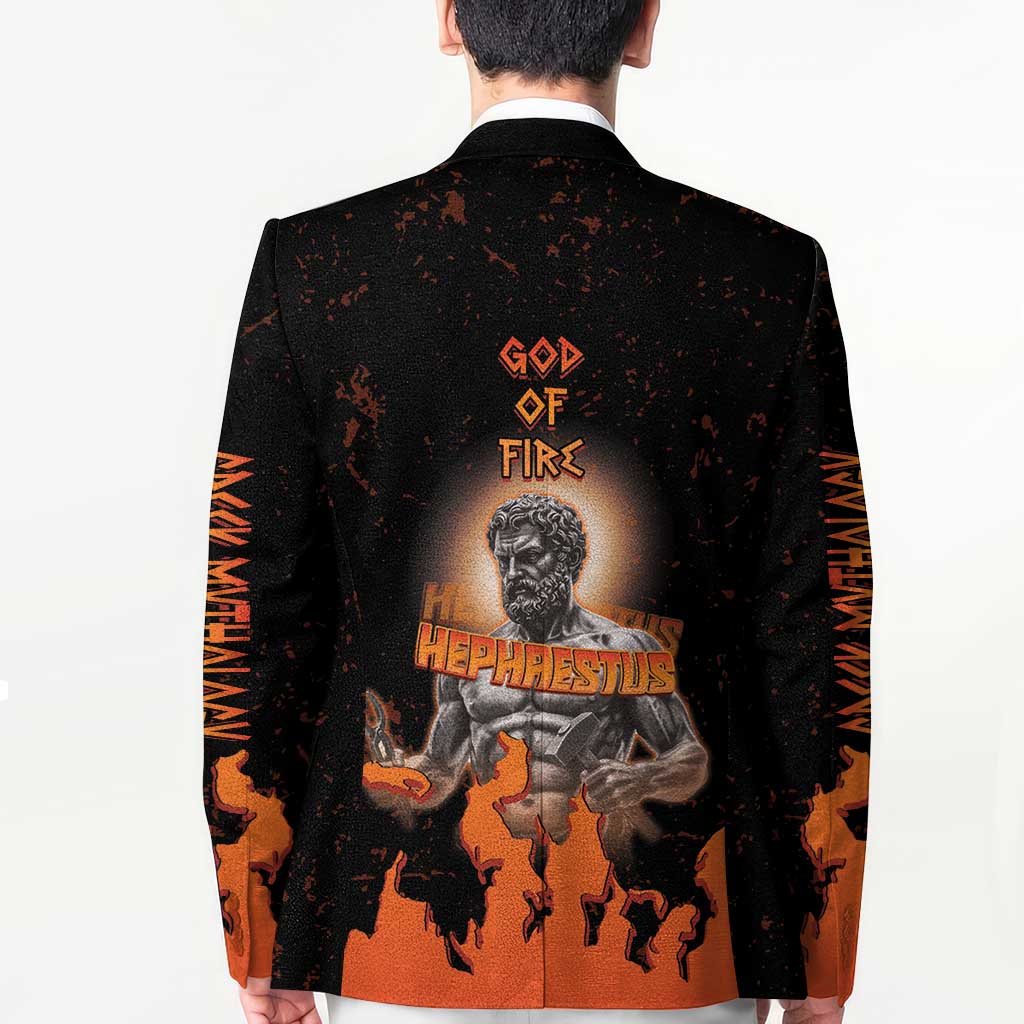 Ancient Greek Hephaestus Blazer God Of Fire - Wonder Print Shop
