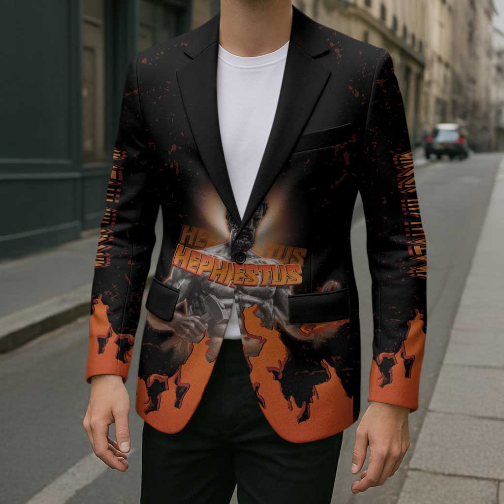 Ancient Greek Hephaestus Blazer God Of Fire - Wonder Print Shop