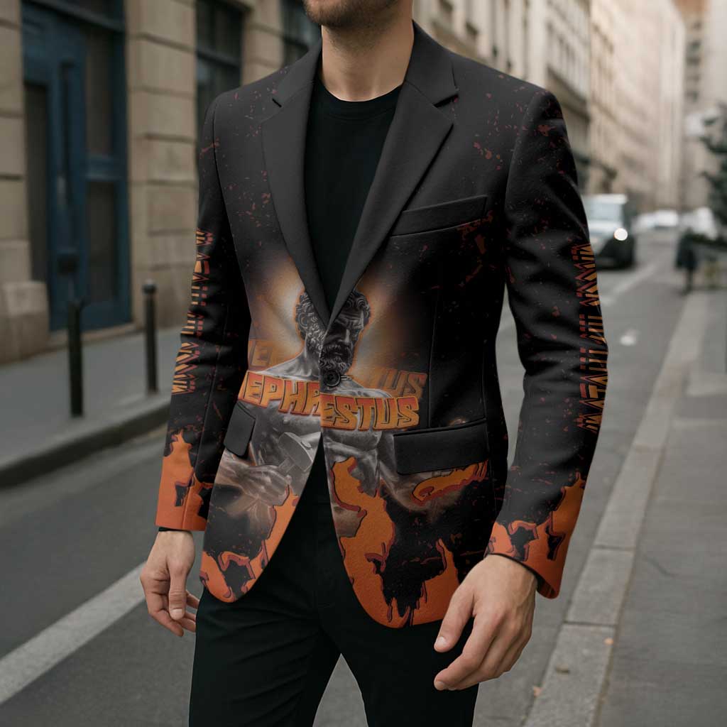 Ancient Greek Hephaestus Blazer God Of Fire - Wonder Print Shop