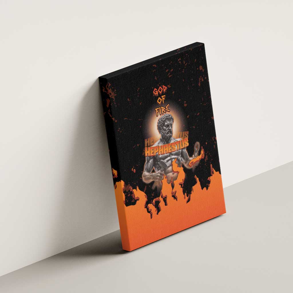 Ancient Greek Hephaestus Canvas Wall Art God Of Fire - Wonder Print Shop