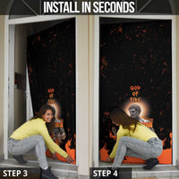 Ancient Greek Hephaestus Door Cover God Of Fire - Wonder Print Shop