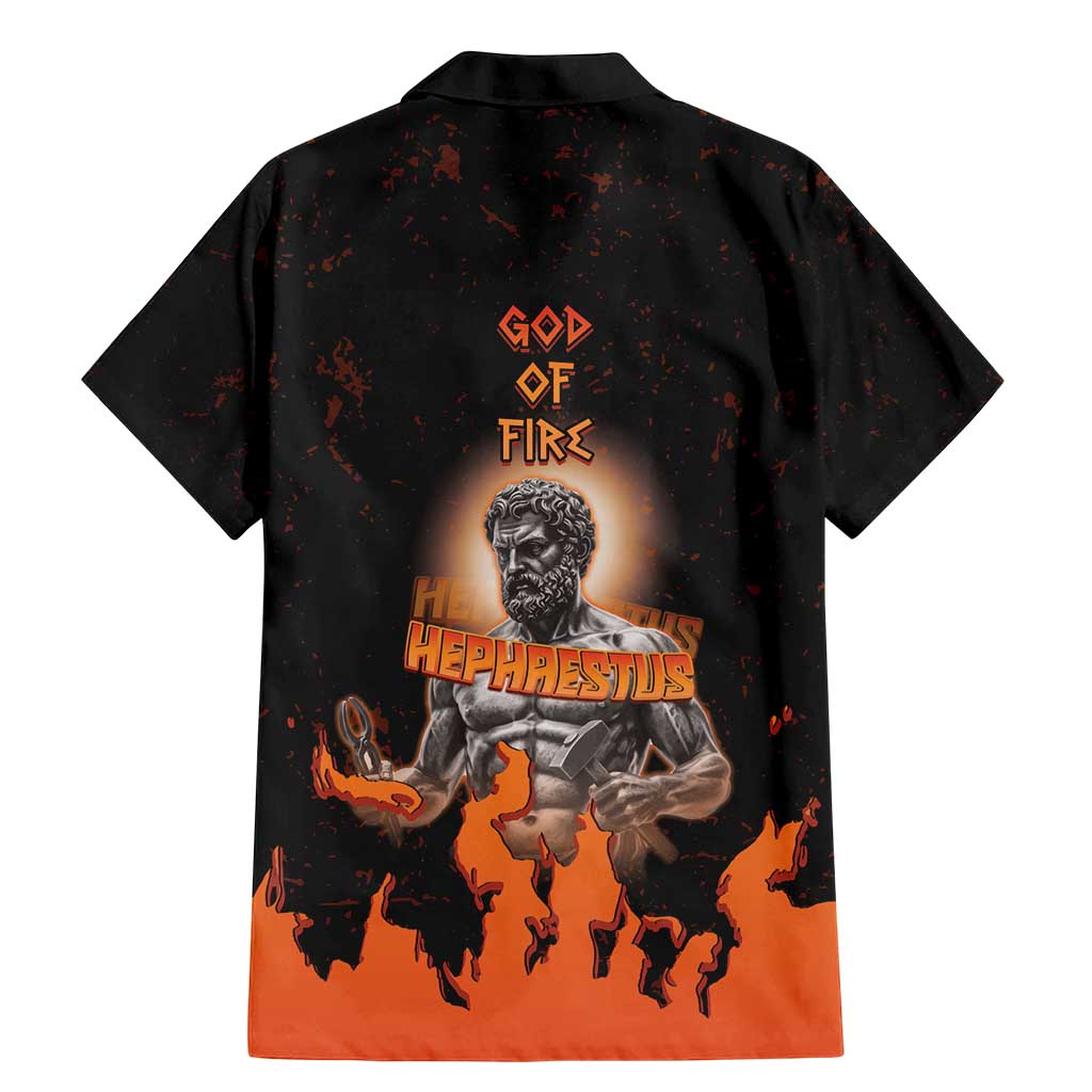 Ancient Greek Hephaestus Family Matching Mermaid Dress and Hawaiian Shirt God Of Fire - Wonder Print Shop