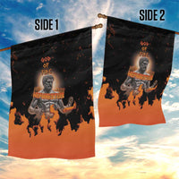 Ancient Greek Hephaestus Garden Flag God Of Fire - Wonder Print Shop