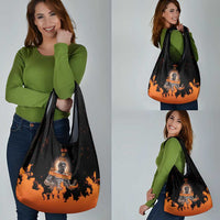 Ancient Greek Hephaestus Grocery Bag God Of Fire - Wonder Print Shop