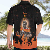 Ancient Greek Hephaestus Hawaiian Shirt God Of Fire - Wonder Print Shop