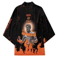 Ancient Greek Hephaestus Kimono God Of Fire - Wonder Print Shop