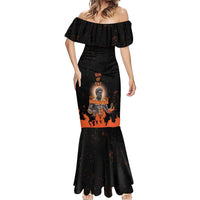 Ancient Greek Hephaestus Mermaid Dress God Of Fire - Wonder Print Shop