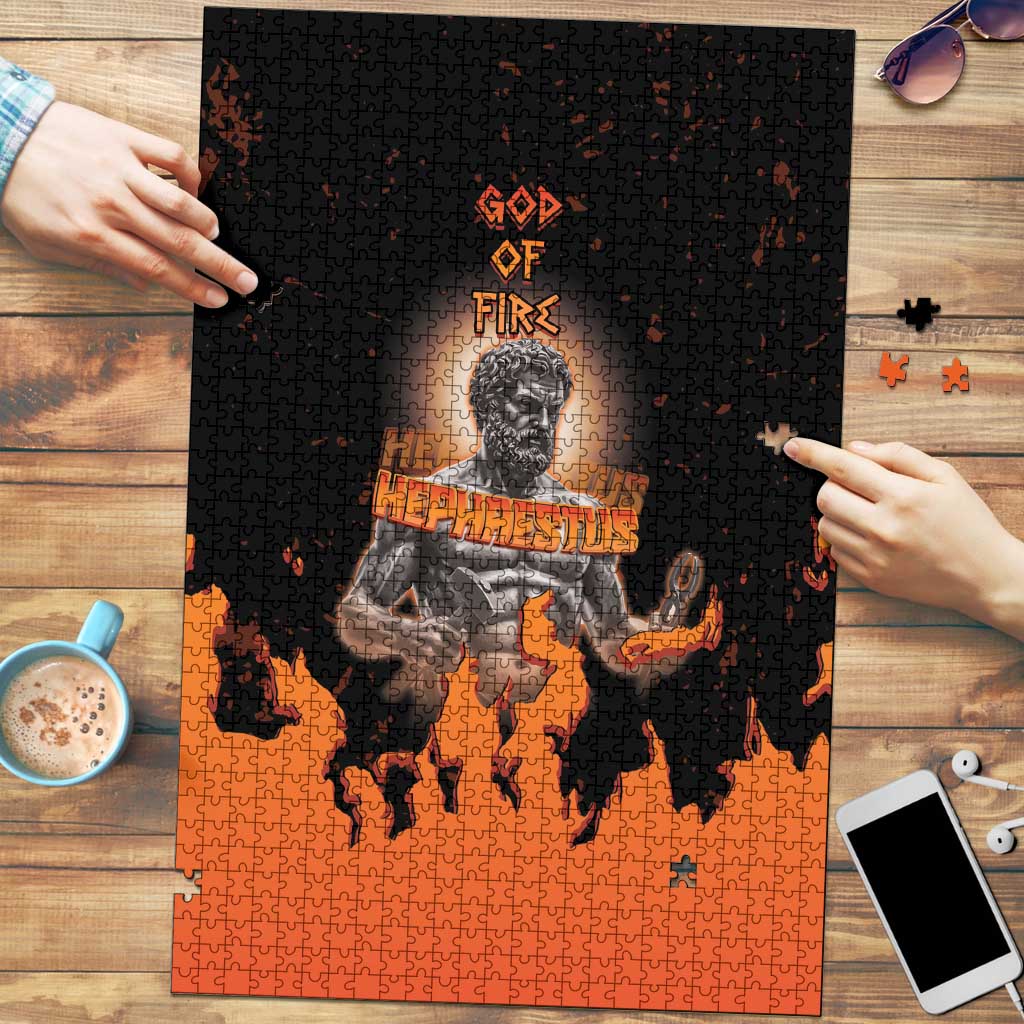 Ancient Greek Hephaestus Puzzle God Of Fire DT05