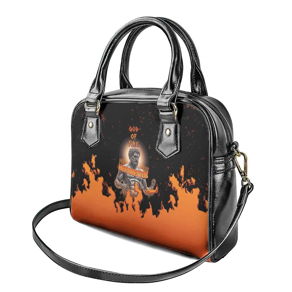 Ancient Greek Hephaestus Shoulder Handbag God Of Fire - Wonder Print Shop